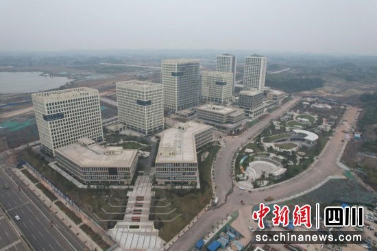 内江软件与信息技术服务外包产业园项目。常晓 摄 内江软件与信息技术服务外包产业园项目。常晓 摄