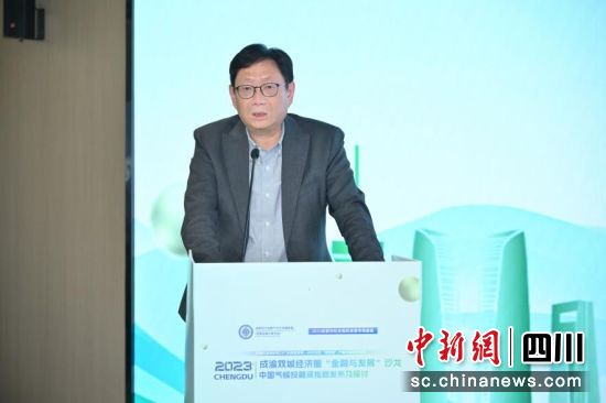 专家发言现场。成都金融业联合会 供图 专家发言现场。成都金融业联合会 供图