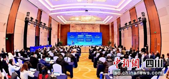 首届城市经信发展会议现场。(成都市工业经济和信息化研究院 供图) 首届城市经信发展会议现场。(成都市工业经济和信息化研究院 供图)