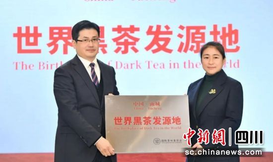 授牌现场。雨城融媒 供图 授牌现场。雨城融媒 供图