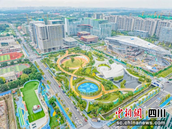 国创中心产业园。青羊区委宣传部 供图 国创中心产业园。青羊区委宣传部 供图