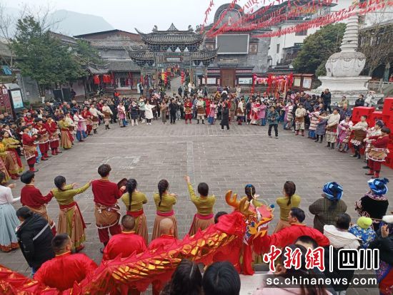 活动现场。汶川县委宣传部 供图 活动现场。汶川县委宣传部 供图