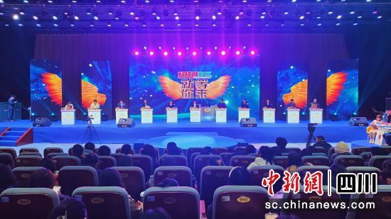 “就等你来”节目现场。 龚韦双 摄 “就等你来”节目现场。 龚韦双 摄