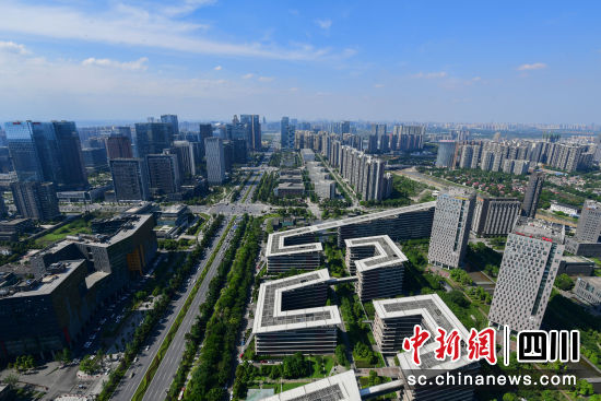 天府软件园。成都市经信局市新经济委供图 天府软件园。成都市经信局市新经济委供图