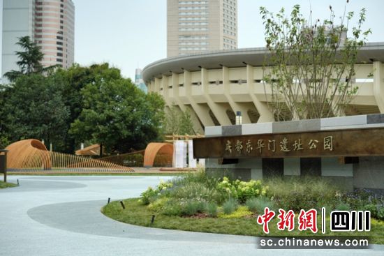 东华门遗址一角。成都住建局供图 东华门遗址一角。成都住建局供图
