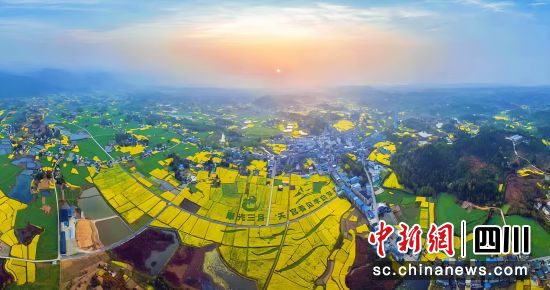 永胜镇。 江油市委宣传部供图 永胜镇。 江油市委宣传部供图