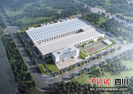 中车株洲所在宜宾储能产业园区项目。金工集团 供图 中车株洲所在宜宾储能产业园区项目。金工集团 供图