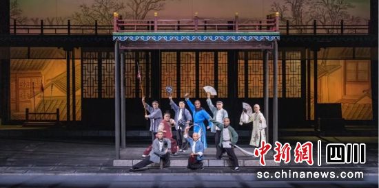 《进京》节目剧照。(四川省文化和旅游厅供图) 《进京》节目剧照。(四川省文化和旅游厅供图)