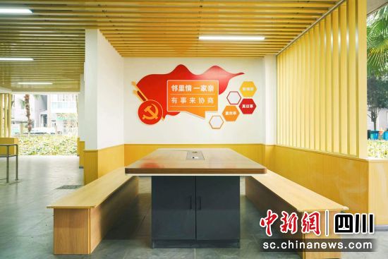 兰亭社区小区架空层华丽变身。(兰亭社区 供图) 兰亭社区小区架空层华丽变身。(兰亭社区 供图)