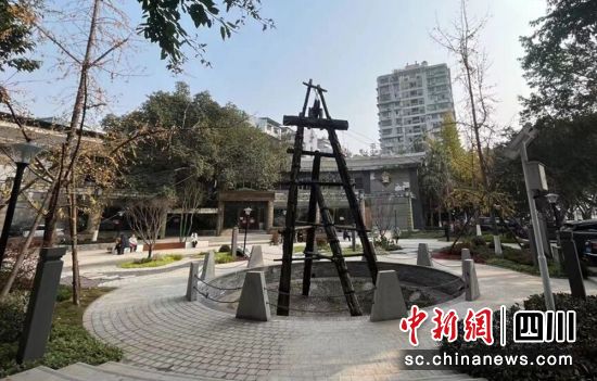口袋公园。自流井融媒 供图 口袋公园。自流井融媒 供图