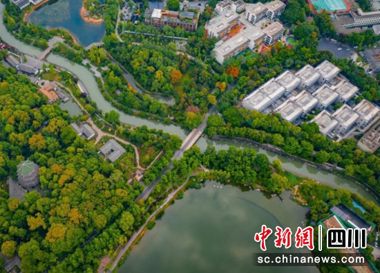 青羊城市美景。青羊区委宣传部 供图 青羊城市美景。青羊区委宣传部 供图