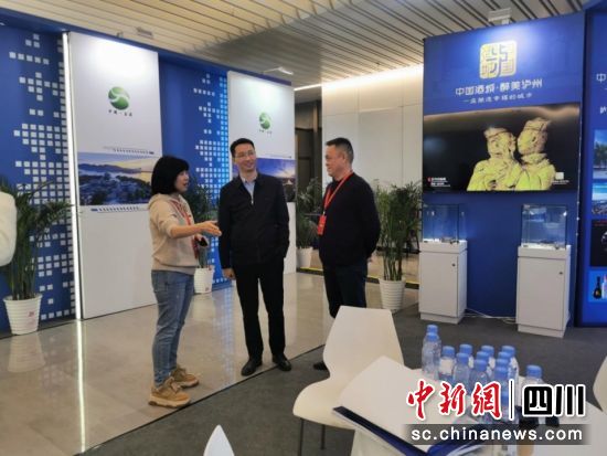 泸州线下专属展推区。泸州科协供图 泸州线下专属展推区。泸州科协供图