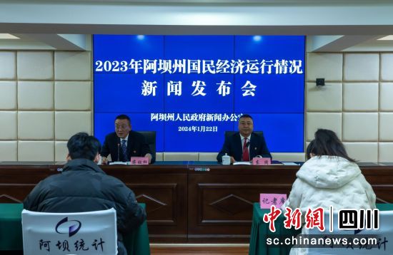 新闻发布会现场。阿坝州委宣传部 供图 新闻发布会现场。阿坝州委宣传部 供图