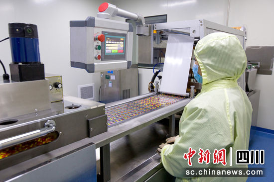 生产车间。 绵竹市融媒体中心供图 生产车间。 绵竹市融媒体中心供图