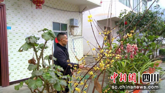 村民利用房前屋后的小菜园、小果园、小花园,就地利用生活污水。李媛媛 摄 村民利用房前屋后的小菜园、小果园、小花园,就地利用生活污水。李媛媛 摄