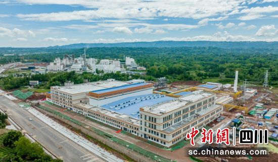 新材料项目基地。雨城融媒 供图 新材料项目基地。雨城融媒 供图