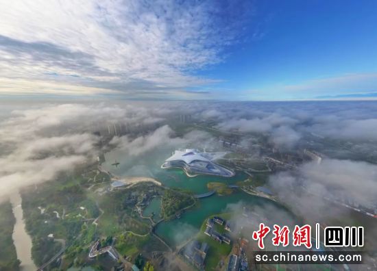 成都科幻馆。郫都区融媒体中心 供图 成都科幻馆。郫都区融媒体中心 供图
