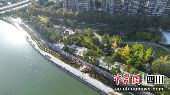 三国文化长廊。 中建三局集团有限公司供图 三国文化长廊。 中建三局集团有限公司供图