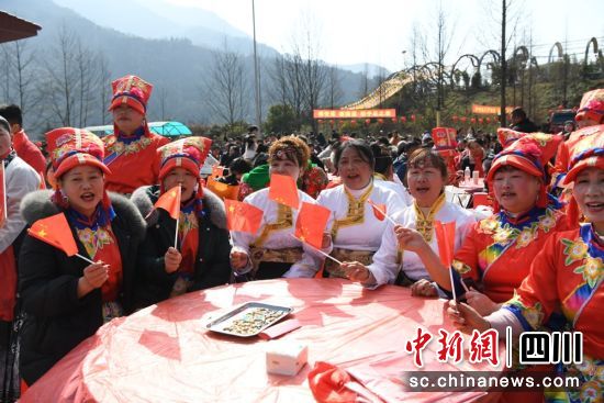 活动现场。汶川县委宣传部 供图 活动现场。汶川县委宣传部 供图