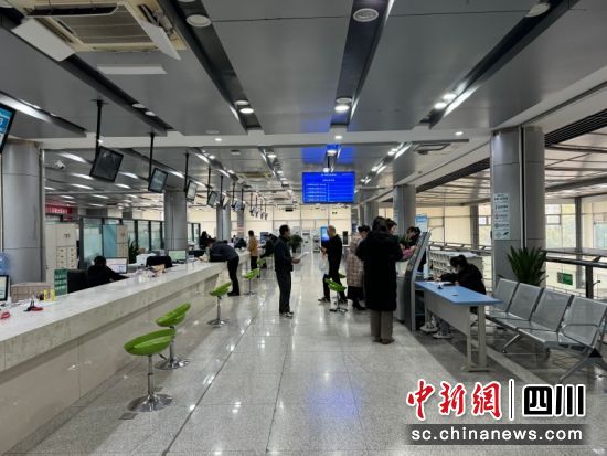 简阳市政务服务大厅。胡禹 摄 简阳市政务服务大厅。胡禹 摄