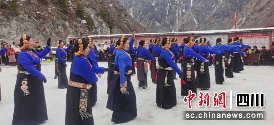 活动现场。松潘县委宣传部供图 活动现场。松潘县委宣传部供图