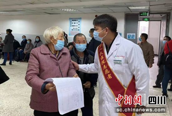 医疗志愿服务。荣县卫健 供图 医疗志愿服务。荣县卫健 供图
