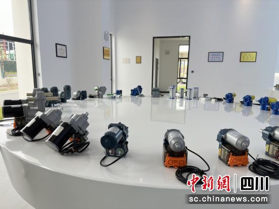 该企业设施农业电机产品。王爵 摄 该企业设施农业电机产品。王爵 摄
