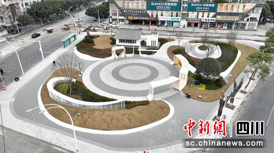 口袋公园。 绵竹市融媒体中心供图 口袋公园。 绵竹市融媒体中心供图