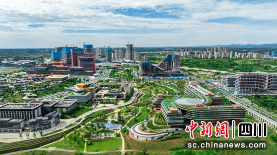 成都东部新区城市核心区。成都东部新区党群工作部供图 成都东部新区城市核心区。成都东部新区党群工作部供图