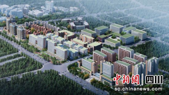 成都医学城三医创新中心(效果图)。成都医学城供图 成都医学城三医创新中心(效果图)。成都医学城供图