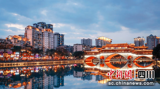 成都锦江。成都市水务局供图 成都锦江。成都市水务局供图