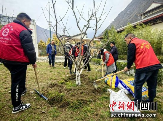 活动现场。汶川县委宣传部供图 活动现场。汶川县委宣传部供图
