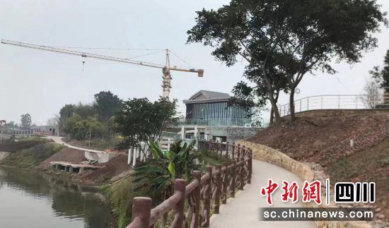 项目建设现场。沿滩融媒 供图 项目建设现场。沿滩融媒 供图