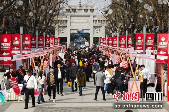 成都纪念“3·15国际消费者权益日”宣传活动现场。刘忠俊 摄 成都纪念“3·15国际消费者权益日”宣传活动现场。刘忠俊 摄