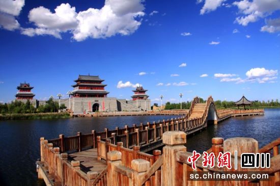 吴忠市美景。(吴忠市文化旅游体育广电局 供图) 吴忠市美景。(吴忠市文化旅游体育广电局 供图)