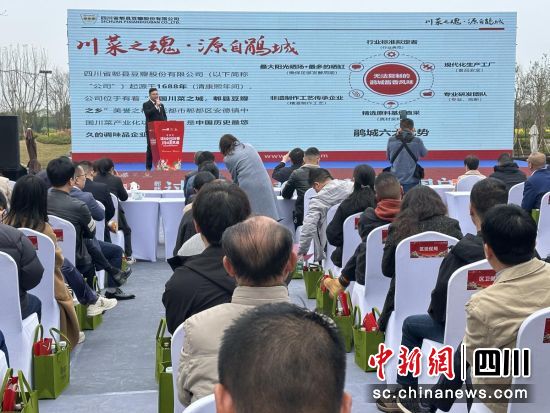 现场推介“郫都造”产品。王爵 摄 现场推介“郫都造”产品。王爵 摄