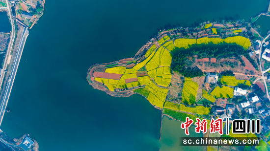 花田渔歌。 中江县委宣传部供图 花田渔歌。 中江县委宣传部供图