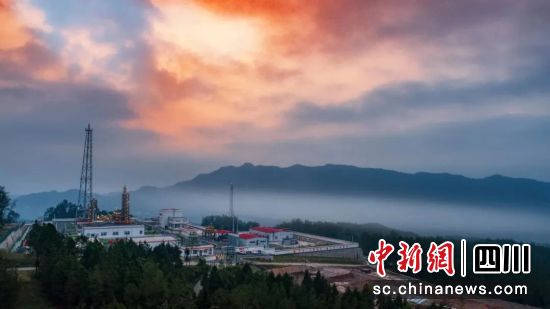全力生产天然气保供。西南油气田 供图 全力生产天然气保供。西南油气田 供图