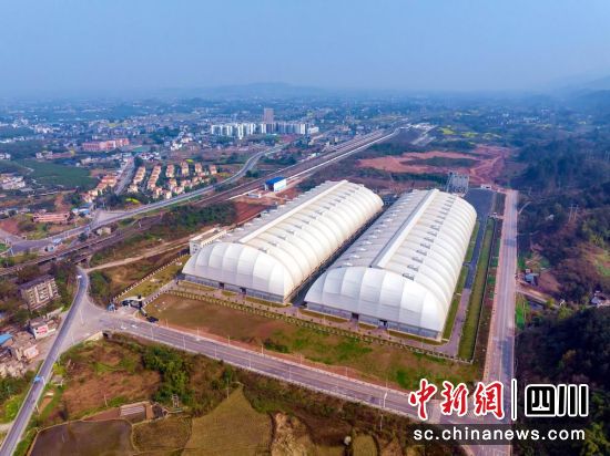 储备煤基地。川煤集团 供图 储备煤基地。川煤集团 供图
