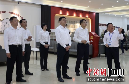 调研现场。自贡市退役军人事务局 供图 调研现场。自贡市退役军人事务局 供图