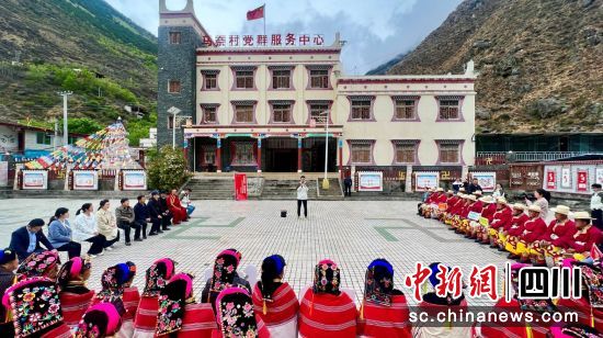 宣讲活动现场。金川县委宣传部供图 宣讲活动现场。金川县委宣传部供图