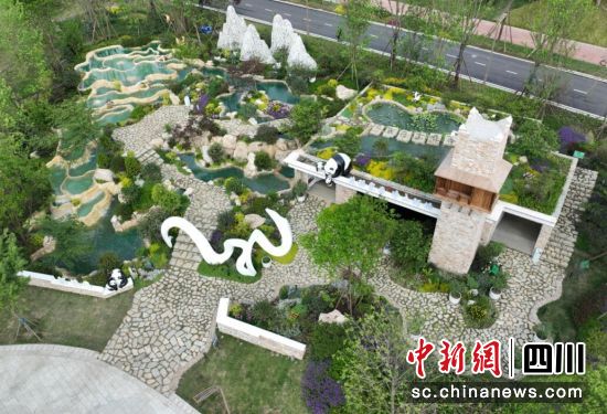 阿坝园惊艳亮相。阿坝州委宣传部供图 阿坝园惊艳亮相。阿坝州委宣传部供图