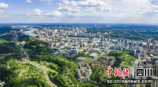 简阳城市风貌。简阳融媒体中心 供图 简阳城市风貌。简阳融媒体中心 供图