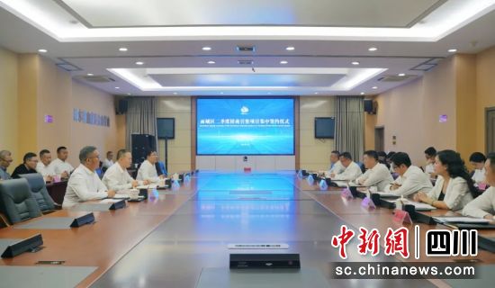 签约仪式现场。雨城融媒 供图 签约仪式现场。雨城融媒 供图