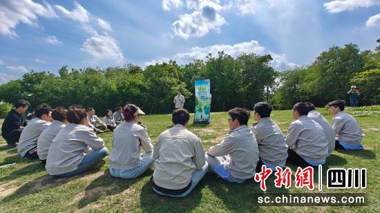 活动现场。(中建一局集团建设发展有限公司西南分公司 供图) 活动现场。(中建一局集团建设发展有限公司西南分公司 供图)