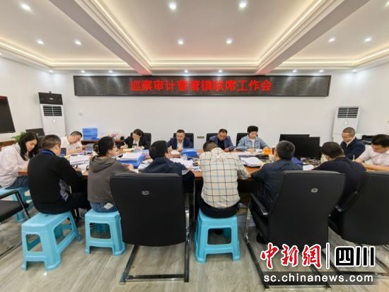 巡察审计曹营镇联席工作会。王紫溦 摄 巡察审计曹营镇联席工作会。王紫溦 摄
