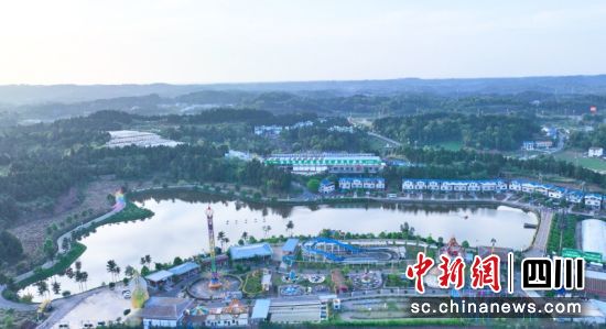 安岳宝森柠檬旅游区一隅。潘政吉 摄 安岳宝森柠檬旅游区一隅。潘政吉 摄