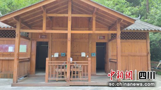 宣汉县整洁干净的公厕。宣汉县委宣传部供图 宣汉县整洁干净的公厕。宣汉县委宣传部供图