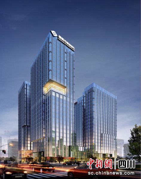 绵阳市商业银行办公大楼。绵商行 供图 绵阳市商业银行办公大楼。绵商行 供图