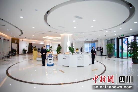 高效一流的服务团队。绵商行 供图 高效一流的服务团队。绵商行 供图
